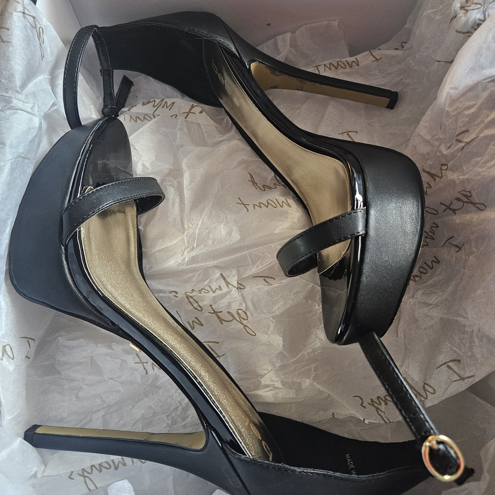 Elegant Black Stiletto Heels
